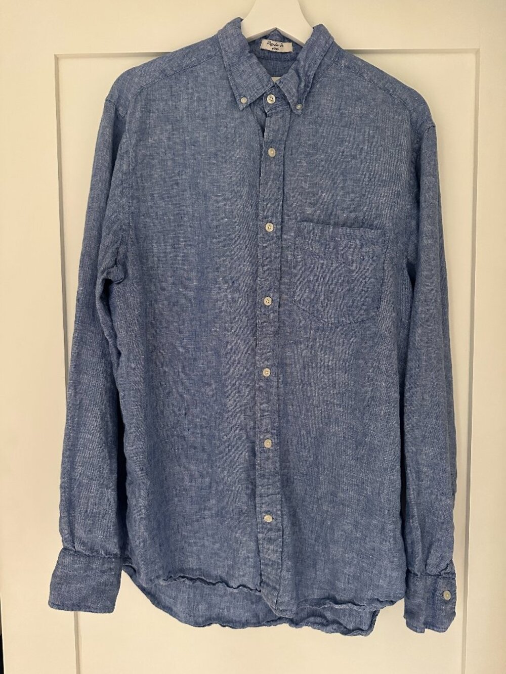 GANT 100% Linen Casual Shirt – Blue